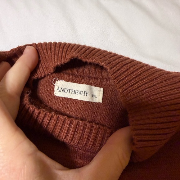 Striped Multicolor Turtleneck Sweater - Picture 2 of 6